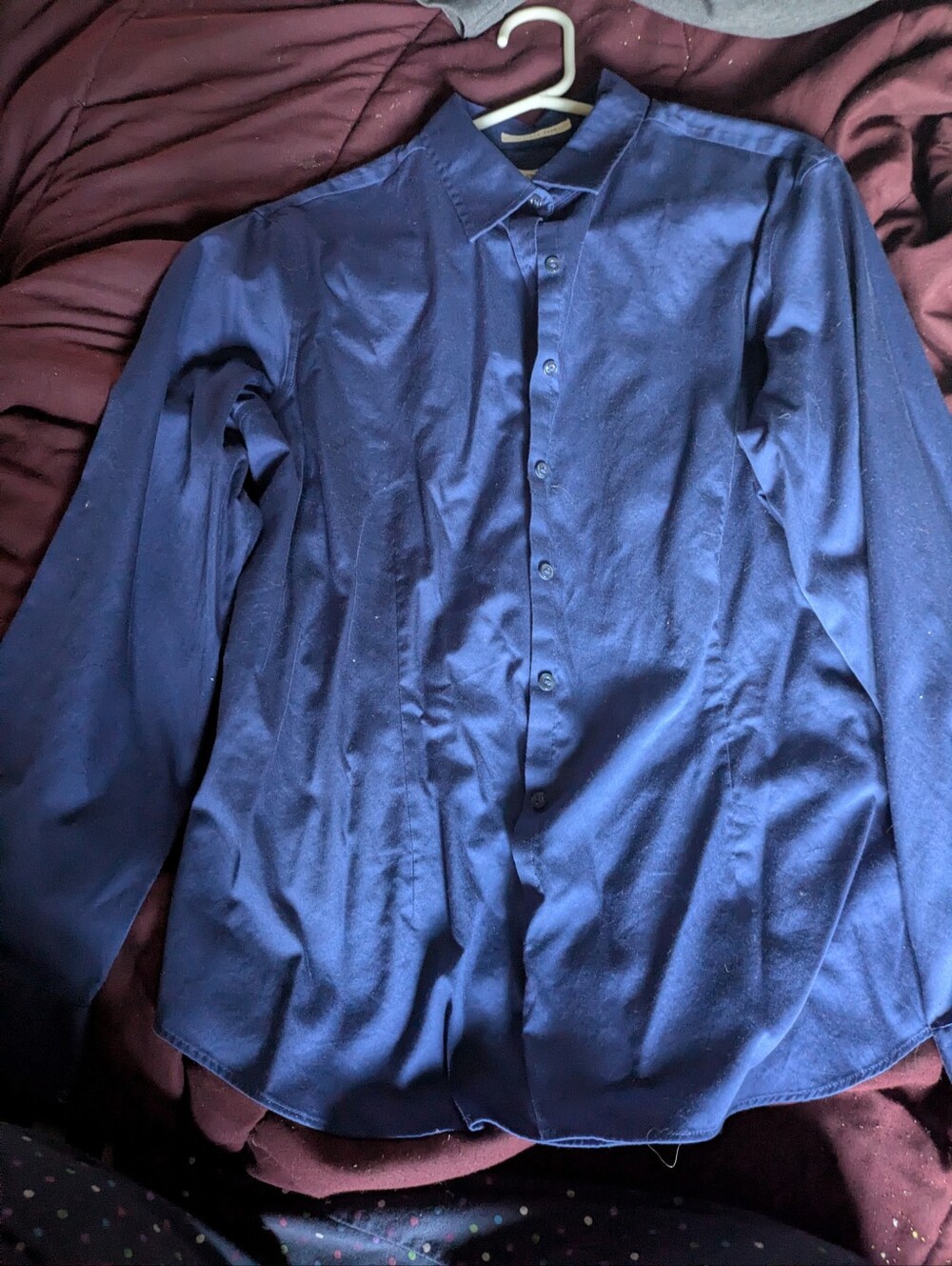 STUNNING Navy Peter Werth Preppy Button-Down | Perfect Condition!